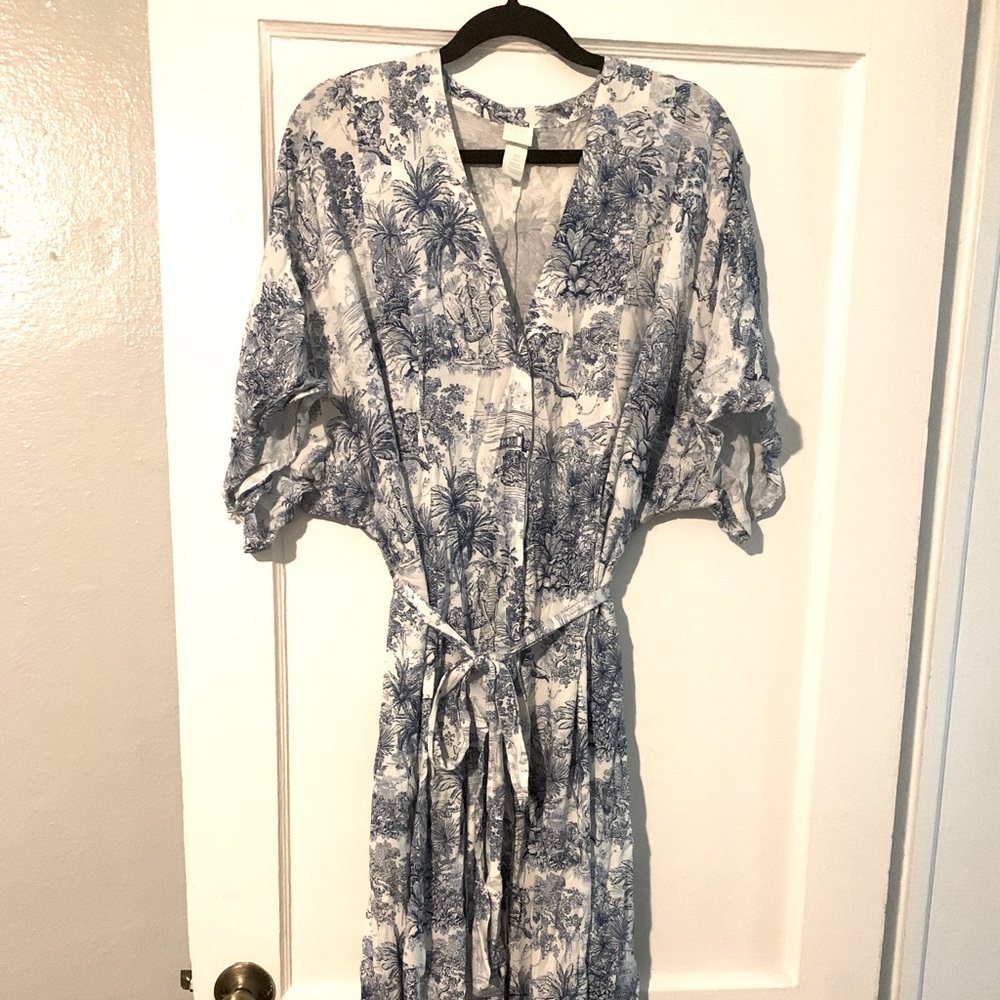 H&M kaftan dress or pool coverup
